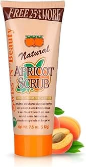 Apricot Face Scrub Instantly Clear And Bright Skin Removes Dead Skin Cells, Pack of 1 (212 Gms)