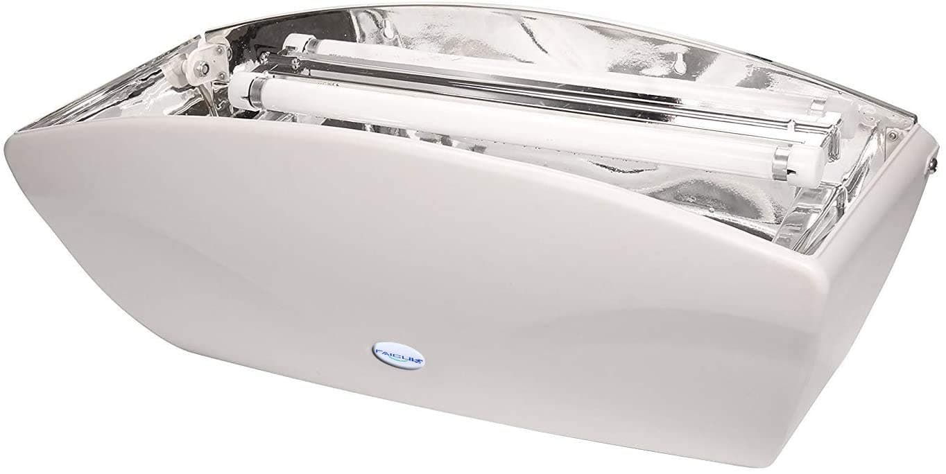 Faicuk WS130 Wall Sconce Fly Light Trap for Capturing Flies, Moths, Gnats, Mosquitos and Other Flying Insects, Ideal for Warehouses, Schools, Hospitals, Restaurants, Commercial Kitchen