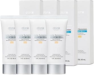 Atomy Sunscreen 2 FL.OZ. 60ml (Beige) x 4 Set, Korean Sun Protector Suncream