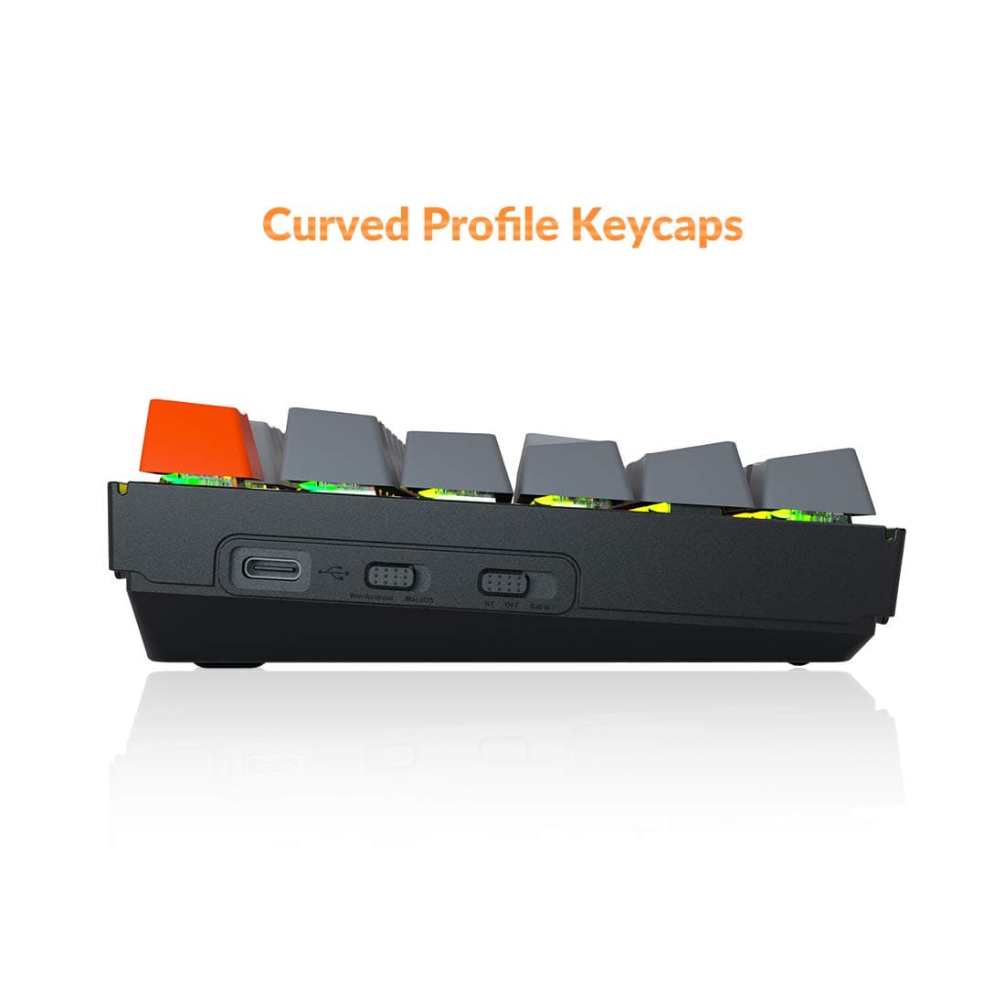 K8 87 Keys Bluetooth Keyboard