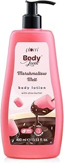 BodyLovin' Marshmallow Melt Body Lotion, Shea Butter & Vitamin B5 For Deep Moisturization, Non-Greasy, Soft & Glowing Skin, For Dry to Very Dry Skin, Cozy Cocoa Marshmallow Fragrance (400 ml)