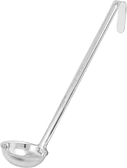 Prime One Piece Stainless Steel Ladle, NSF Listed, 2 Ounce