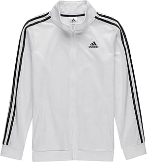 adidas Boys Zip Front Iconic Tricot Jacket