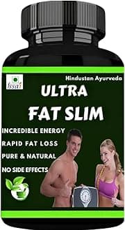 Ultra Fat Slim/Ayurvedic Herbal Powder Fat Loss Management Supplement, Metabolism Support & Weight Loss Support Powder for Men & Women, 100 Gram