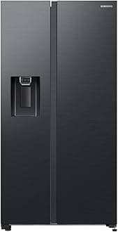 Samsung 635 Litre Side-by-Side American Fridge Freezer with SpaceMax - Black