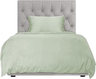 Hotel Sheets Direct Duvet Cover Bed Linen Set, 2 -Piece Set, Light Green, Twin
