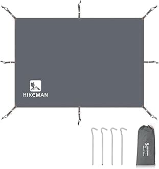 Outdoor Waterproof Multi-Purpose Camping Tent Tarp Ground Covering Groundsheet Mat Tent & Awning Carpet Multiple Size For Camping Hiking Picnic