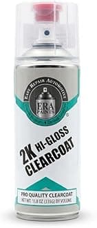 2K High Gloss Clear Coat Spray/Aerosol Can – Professional Quality & Finish - Easy to Use – Best Value (1 Spray Can)
