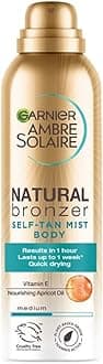 Ambre Solaire Natural Bronzer Quick Drying Medium Self Tan Body Mist 150ml