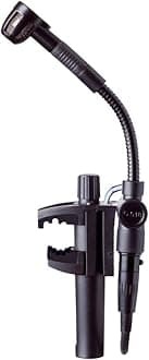 AKG Pro Audio C518 M Professional Miniature Clamp-On Condenser Microphone, Black