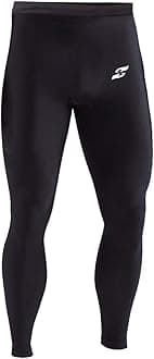 Just Care Fitness Men's Tight, Compression Lower, Gym Tight, Cycling Tight, Yoga Pant, Jogging Tights (Black, S)