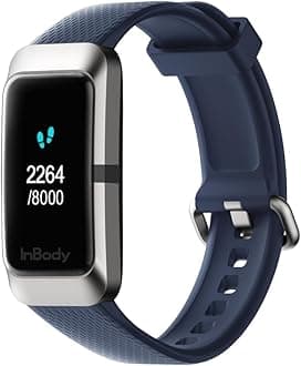 InBody Band 3 Fitness Tracker Watch, Body Fat Measurement Device, Activity Tracker with Heart Rate Monitor, Smart Watch - Fitness Tracker Color Screen