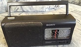 Sony 4 Band Am/fm Tv Radio Receiver Portable