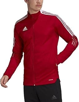Men's Tiro 21 Track Jacket Warm, Team Power Red, XXL