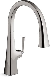 Kohler 22062-TT Graze Kitchen Sink Faucet, Vibrant Titanium