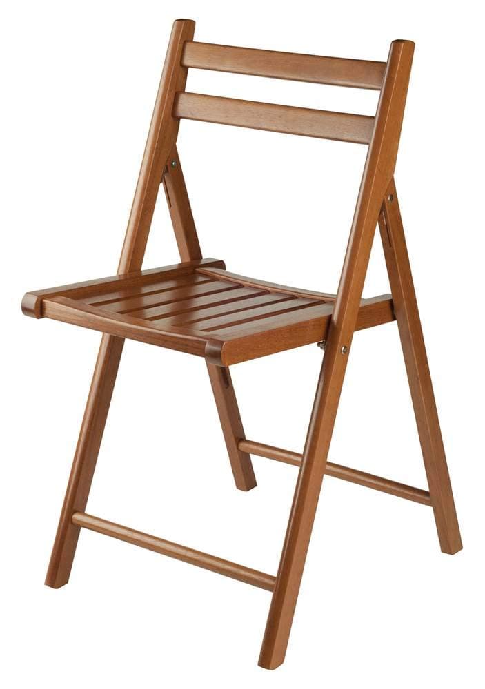 Winsome Robin 4-PC Folding Set Teak Chair
