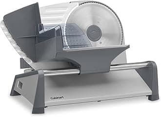 FS-75 Kitchen Pro Food Slicer, Steel, Gray