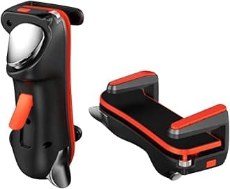 Viupolsor Six Finger for Game Trigger for PUBG Gaming Controller L1 R1 Key Button for Gamepad Joystick(Orange)