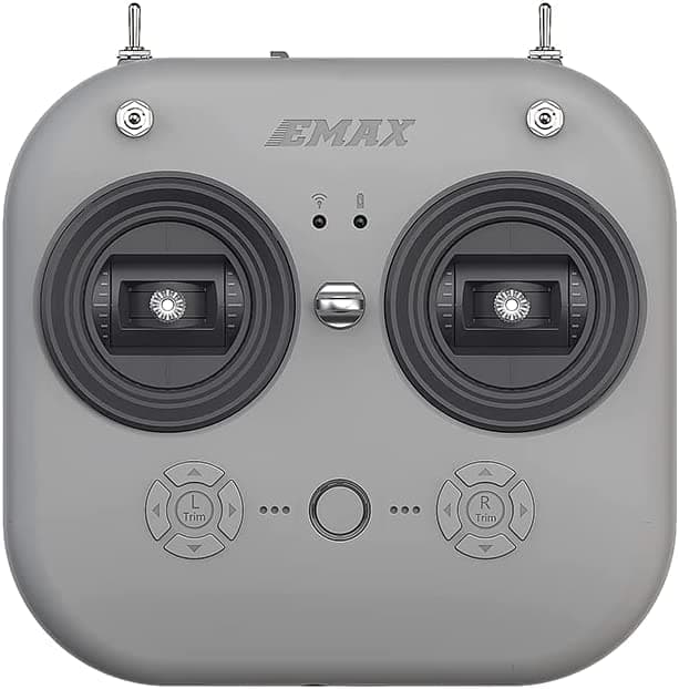 E8 FRSKY D8 2.4GHz Transmitter RC Compact Remote Controller V2 for FPV Racing Drones Tinyhawk Nanohawk Quad Pincher Thumb Metal Grip