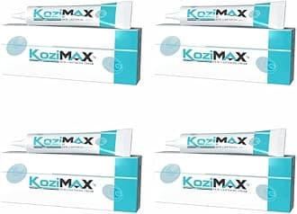Kozimax Skin Cream for Clear and Healthy-Looking Skin Pack of 4 (9g)