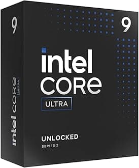 Intel Core Ultra 9 Desktop Processor 285K - 24 cores (8 P-cores + 16 E-cores) up to 5.7 GHz