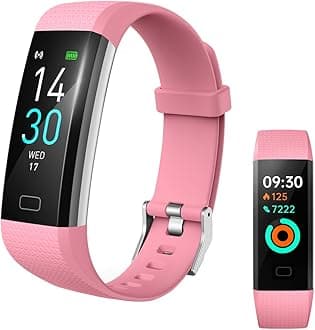 Fitness Tracker with Heart Rate Monitor/Step Counter/Calories, Activity Tracker Smart Watch Sleep Monitor, IP68, Health Tracker Pedometer for Man Women