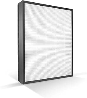 FY3433/10 NanoProtect HEPA Filter, Black, White