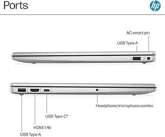 HP Flagship 15.6 Touchscreen Laptop Computer - w/MS Office Lifetime • Intel 13th Gen Core i3 (Up to 4.5GHz) • HD Touch Display • for Business & Student • AI Copilot • Win 11 Pro (64GB RAM | 2TB SSD)