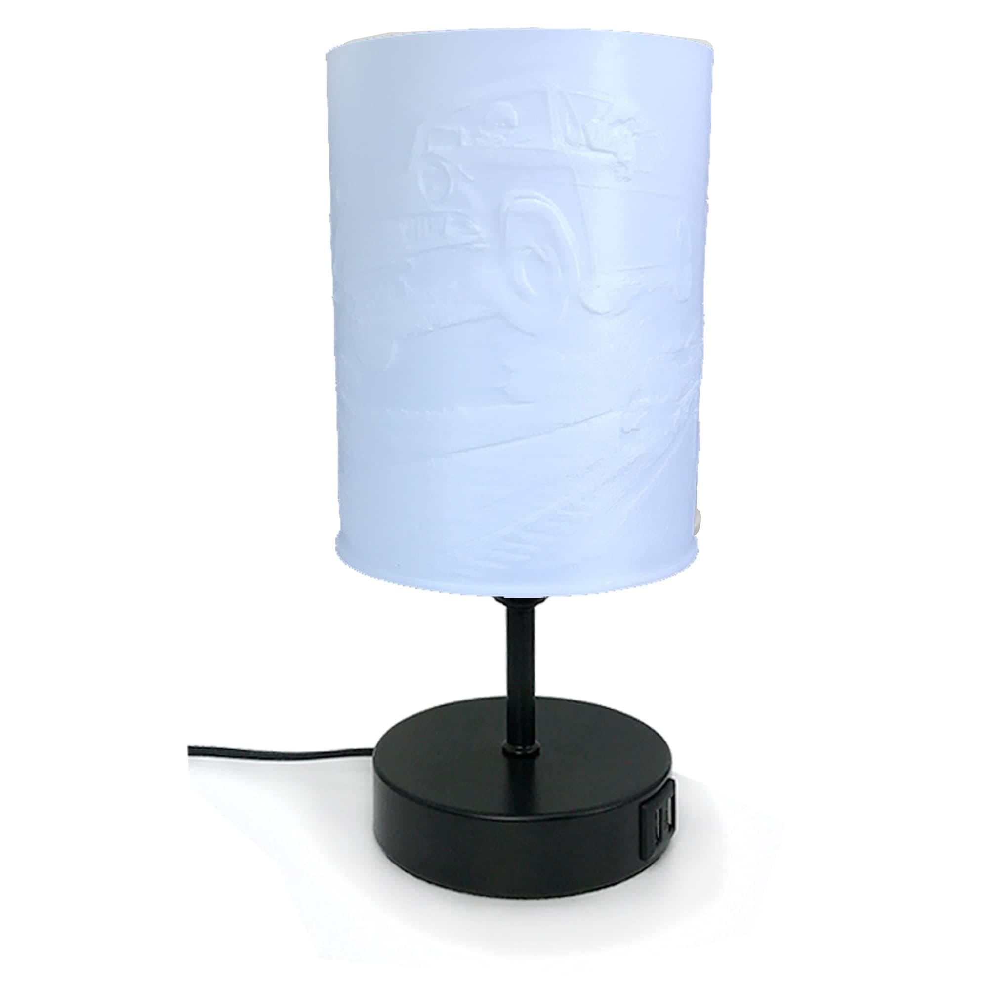 YiMOOLthophane Table Lamp, Home Bedside Table Lamp Bedroom