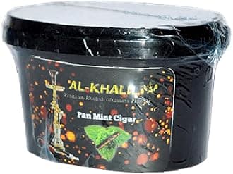 Shisha Herbal Pan Mint Cigar Hookah Flavour (100 GM) 100% Pure Herbal Hookah Flavour (NO Tobacco & NO Nicotine) + 3 Hookah Filters