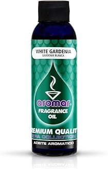 AROMAR Premium Fragrance Oil, 4oz Bottle 3 Pack Long Lasting Aromatic Scent, Fresh and Revitalizing Aromatherapy for Living Room, Bedroom, and Kitchen 12oz White Gardenia