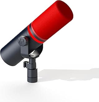 BEACN Mic Foam Windscreen (Red)