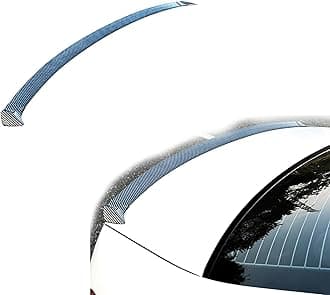 Car Spoiler for Genesis G70 (facelift 2020) 2020 2021 2022 2023 2024, Rear Trunk Spoiler Wing Lip Anti Scratch Rear Wing Lid Car Accessories,Carbon fiber exterior