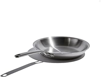 Eater Series 10.5 Inch Frying Pan | Made in USA | 5-Ply Fully Clad Stainless Steel | Stay Cool Handle Design | Induction Ready & Non-Toxic