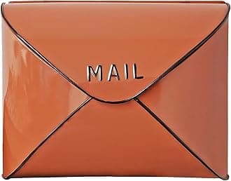 NACH Wall Mount Mailboxes, 11.5 x 9 x 4.5 inch Terracotta Wall Mailboxes for Outside, Waterproof Mailboxes for Outside - Envelope Mailbox