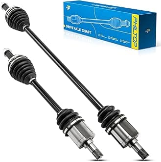 PHILTOP Front CV Axle for Honda Accord 1998-2002, 66-4151 66-4153 CV Axle Shaft 2 PCS