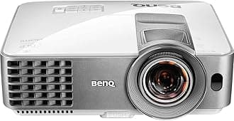 BenQ MW632ST Business Projector, 3200 Lumens, WXGA, Short Throw, Wireless, Dual HDMI, Keystone, 1.2X Zoom, 3D, Golf Simulation, Conference Room, Meeting, Classroom