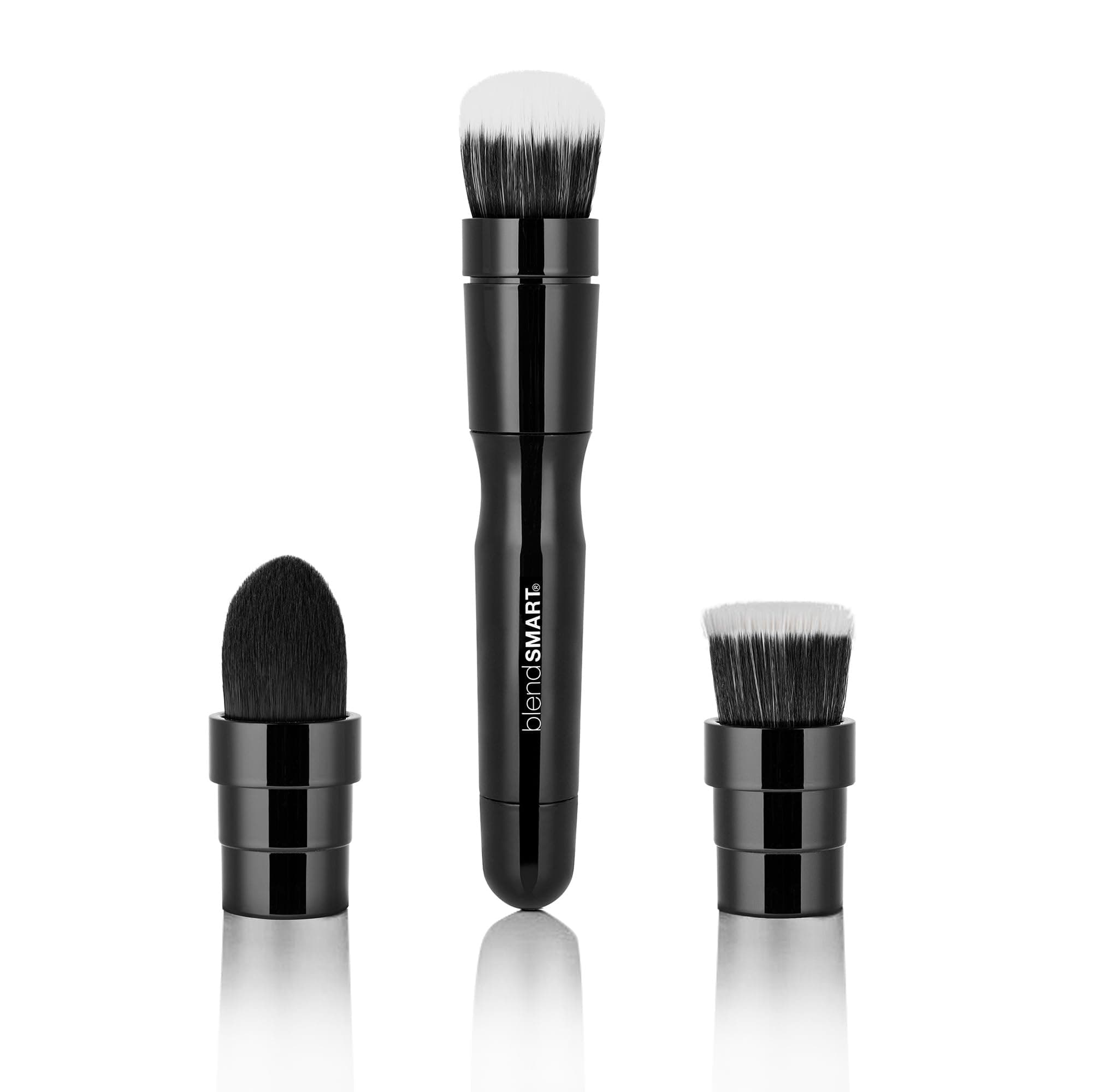 blendSMART1 Everyday Electric Makeup Brush Set (Black)