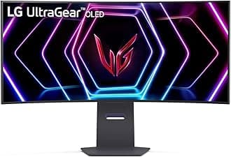 LG 39" Ultragear OLED Curved Gaming Monitor - WQHD 240Hz, 0.03ms, NVIDIA G-Sync Compatible, 800R Curvature, USB Type-C, DisplayHDR True Black 400