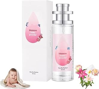 Elyven Baby Powder Perfume, Baby-Soft Perfume Spray, Elyven Fresh Scent Perfumes Fragrance Body, Long-lasting Moisture & Fragrance, Floral & Creamy Aroma for Women & Men (bloosms)