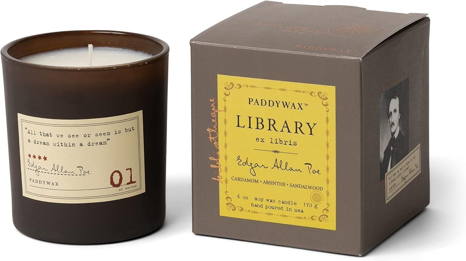 Paddywax, Candle Library Poe