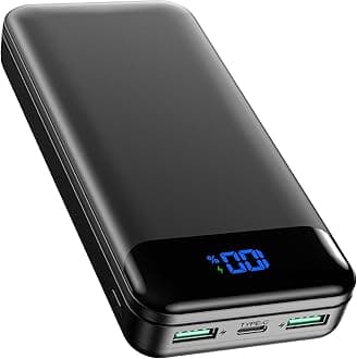 – Power Bank, 27000mAh Portable Charger 22.5W Fast Charging, Battery Pack Phone charger with USB C (In & Out), Powerbank with LED Display for iPhone 17/16/15/14 Pro Max, Huawei and More