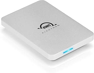 OWC Envoy Pro Elektron Portable 4TB SSD, Super Fast External SSD with up to 1250MB/s Performance, USB 3.2 Gen 2 and USB 2.0/3.0 Backwards and Universally Compatible, NVMe Powered Portable SSD
