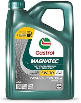 MAGNATEC 3416662 Stop-Start 5W-30 Full Synthetic Engine Oil for Petrol, Diesel and CNG Cars (3.5L)