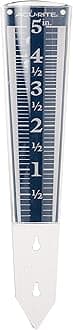 AcuRite 00850A2 5-Inch Capacity Easy-Read Magnifying Rain Gauge by AcuRite