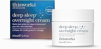 Deep Sleep Overnight Cream, 60 ml - Face Cream with Persian Silk Tree Extract, Ceramides & Copper PCA to Support Skin Renewal - Nourishing Night Cream with Deep Sleep Functional Fragrance