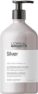 L'Oréal Paris Professionnel Paris Serie Expert Silver Shampoo Grey and White Hair, 750 ml