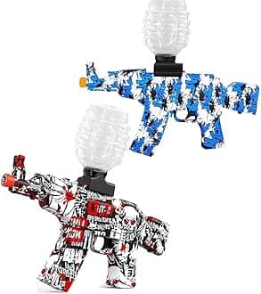 A S AMAZING SHOP Gel Ball Gun - High Precision Hydrated Ball Launcher, Fun and Safe for Outdoor Use