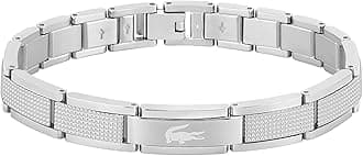 [Lacoste] Stencil Mens Jewelry Collection , Standard, Stainless Steel, No Gemstones