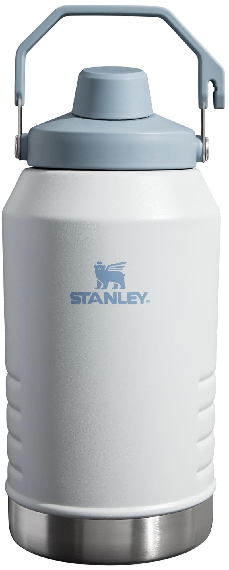 Stanley IceFlow Fast Flow Jug with Handle 96 oz | Twist On Angled Spout Lid | Leakproof for Travel and Sports | Insulated Stainless Steel | BPA-Free | Fog